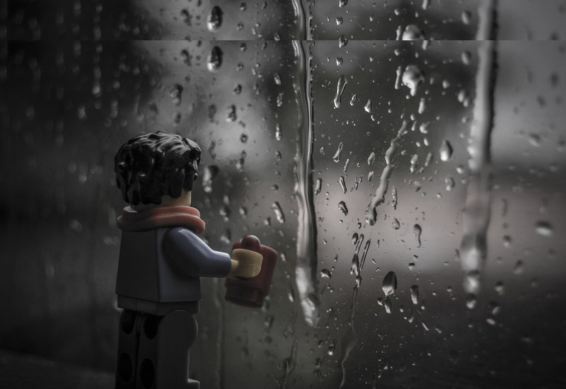 Brick Pic of the Day: Rain, rain go away