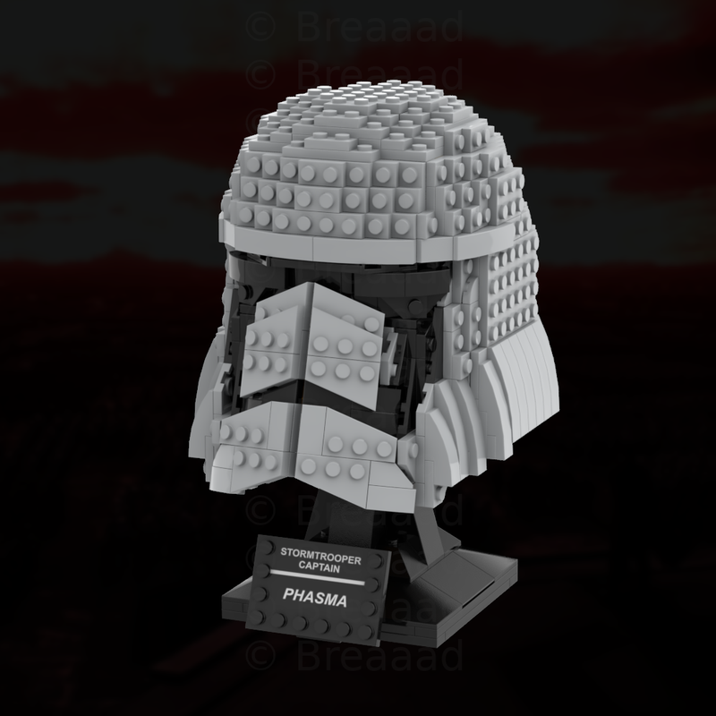 lego captain phasma helmet