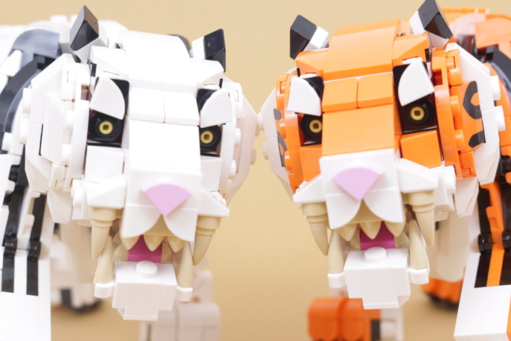 How to recolour LEGO Creator 3 in 1 31129 Majestic Tiger white 32 1024x683