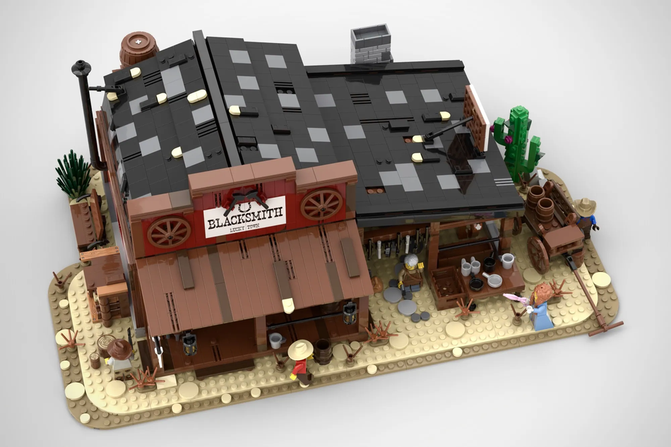 LEGO Ideas Blacksmith – Wild West 3