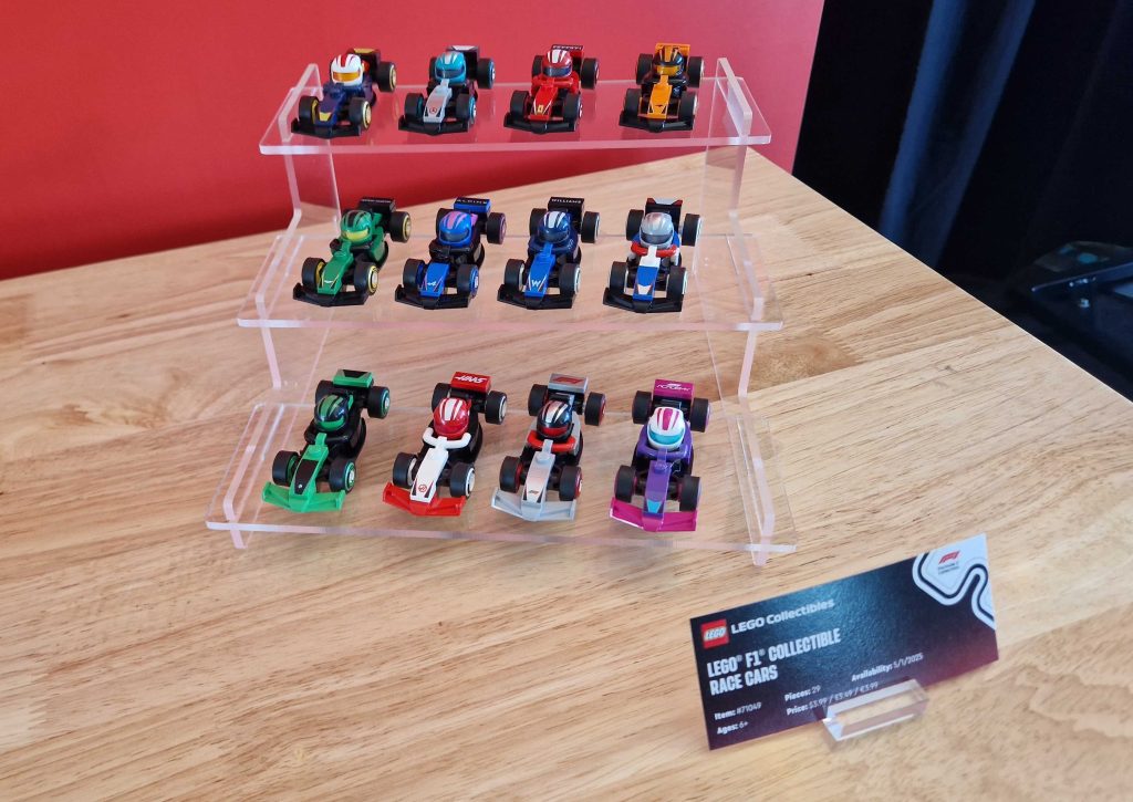 LEGO 71049 F1 Collectible Race Cars first look Las Vegas 1 1024x725