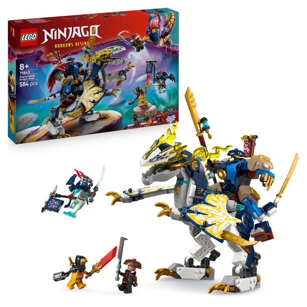 LEGO NINJAGO 71843 Rogues Mech Dragon Rider 9