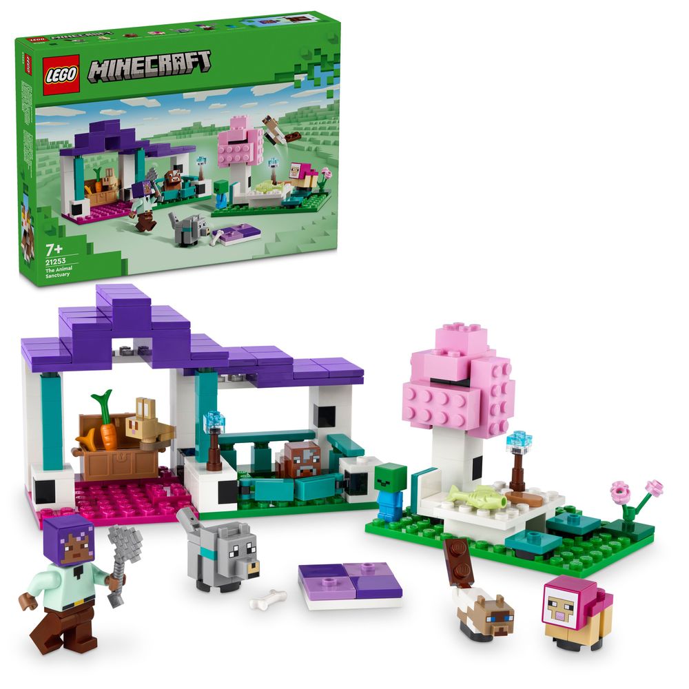 LEGO Minecraft 21253 The Animal Sanctuary 1