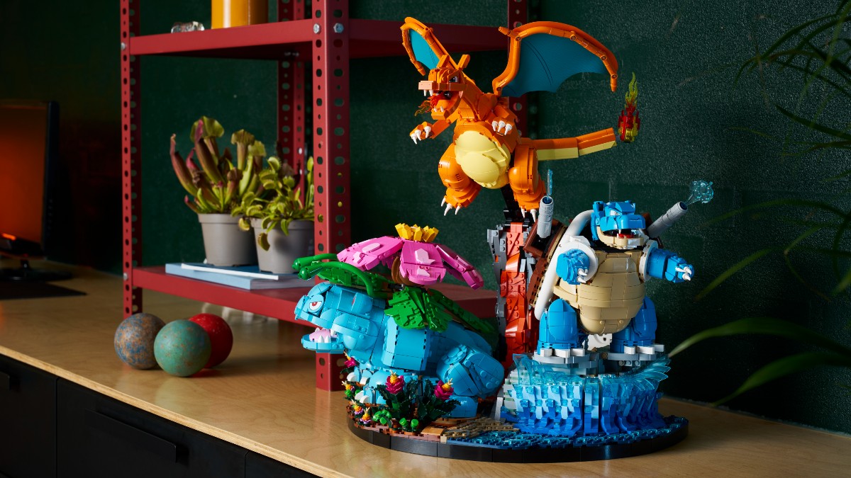 Comparing all five LEGO Pokémon to their original versions