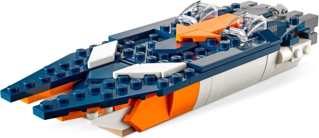 LEGO Creator 3 in 1 31126 Supersonic Jet 6 1024x445
