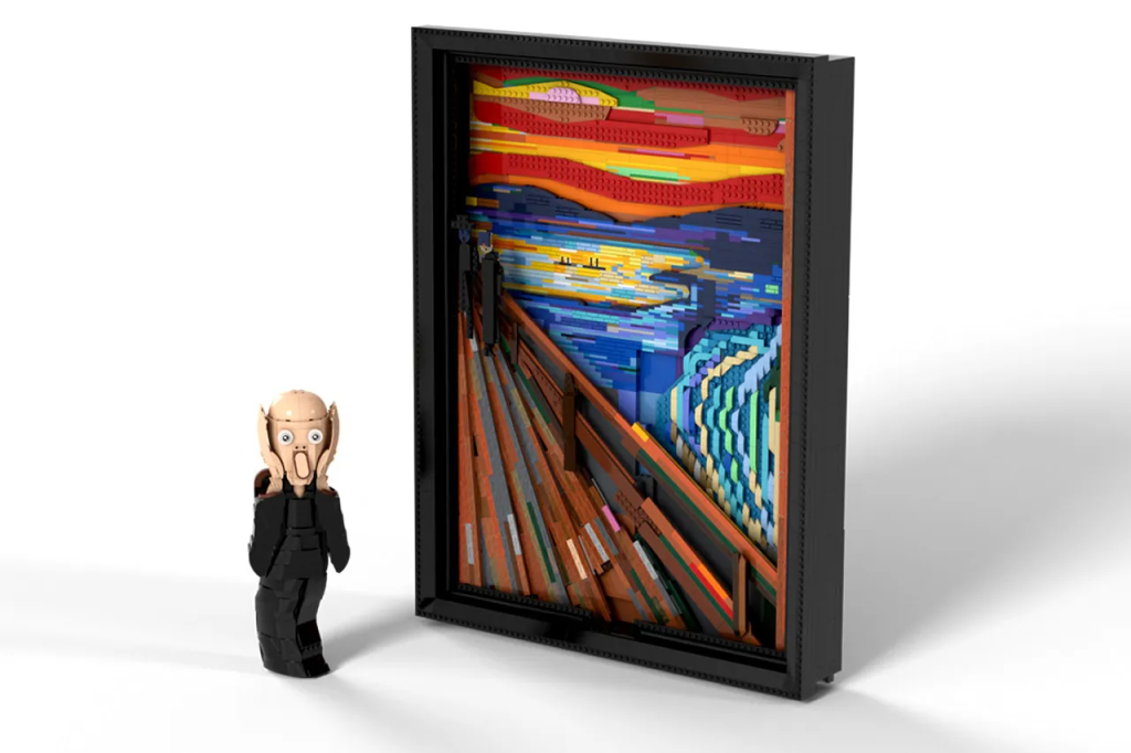 LEGO Ideas The Scream 4 1024x682