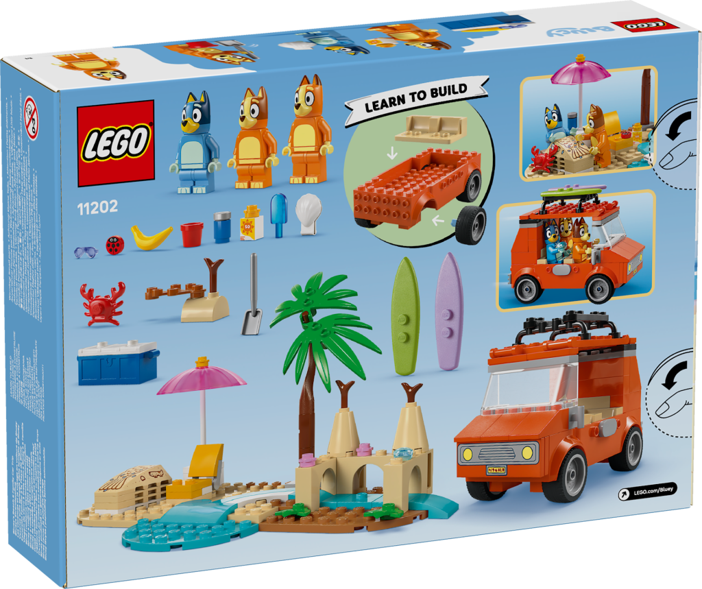 LEGO Bluey 11202 Blueys Beach Family Car Trip 2 1024x859
