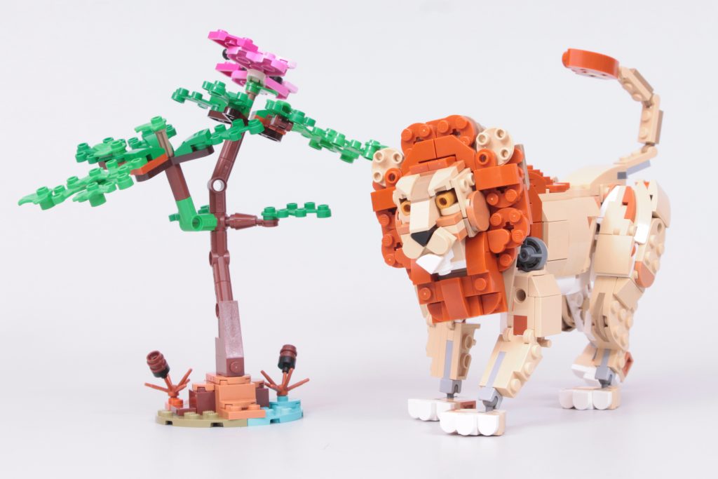 LEGO Creator 3 in 1 31150 Wild Safari Animals review 29 1024x683