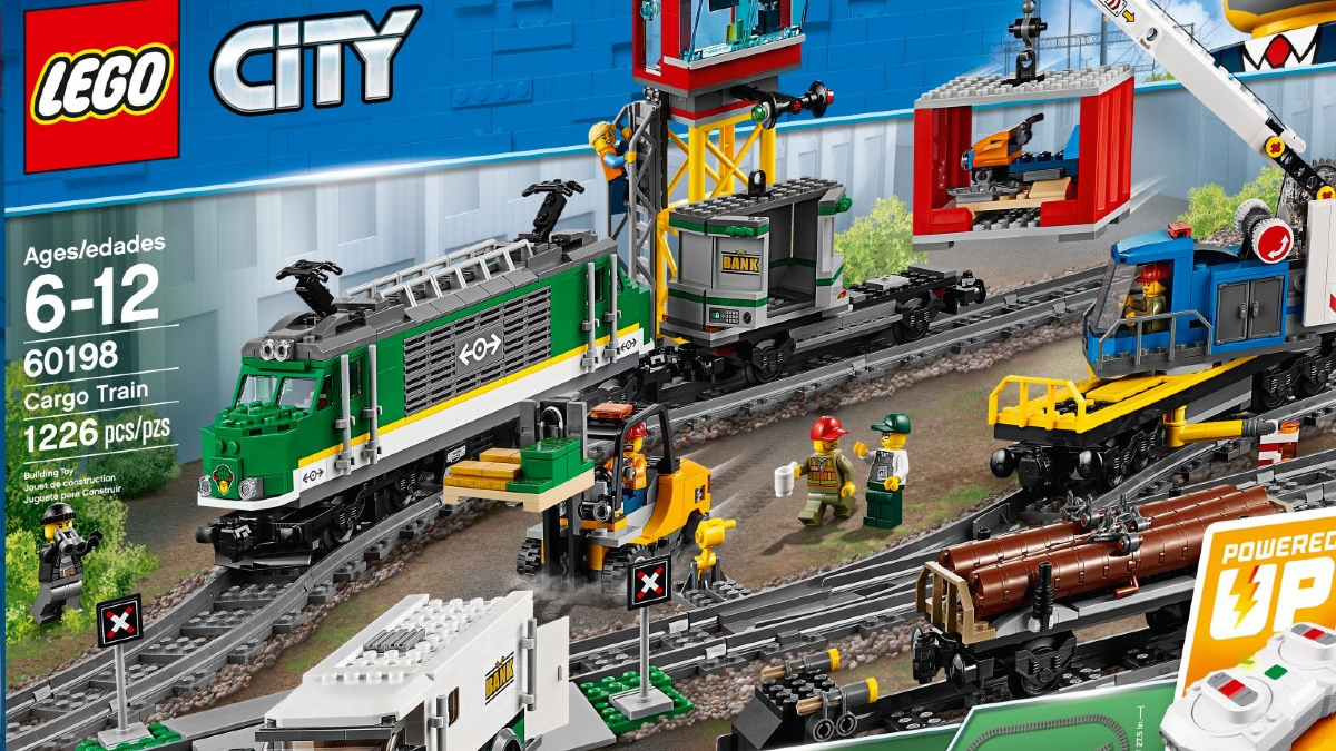18% off LEGO City 60198 Cargo Train in Zavvi LEGO sale