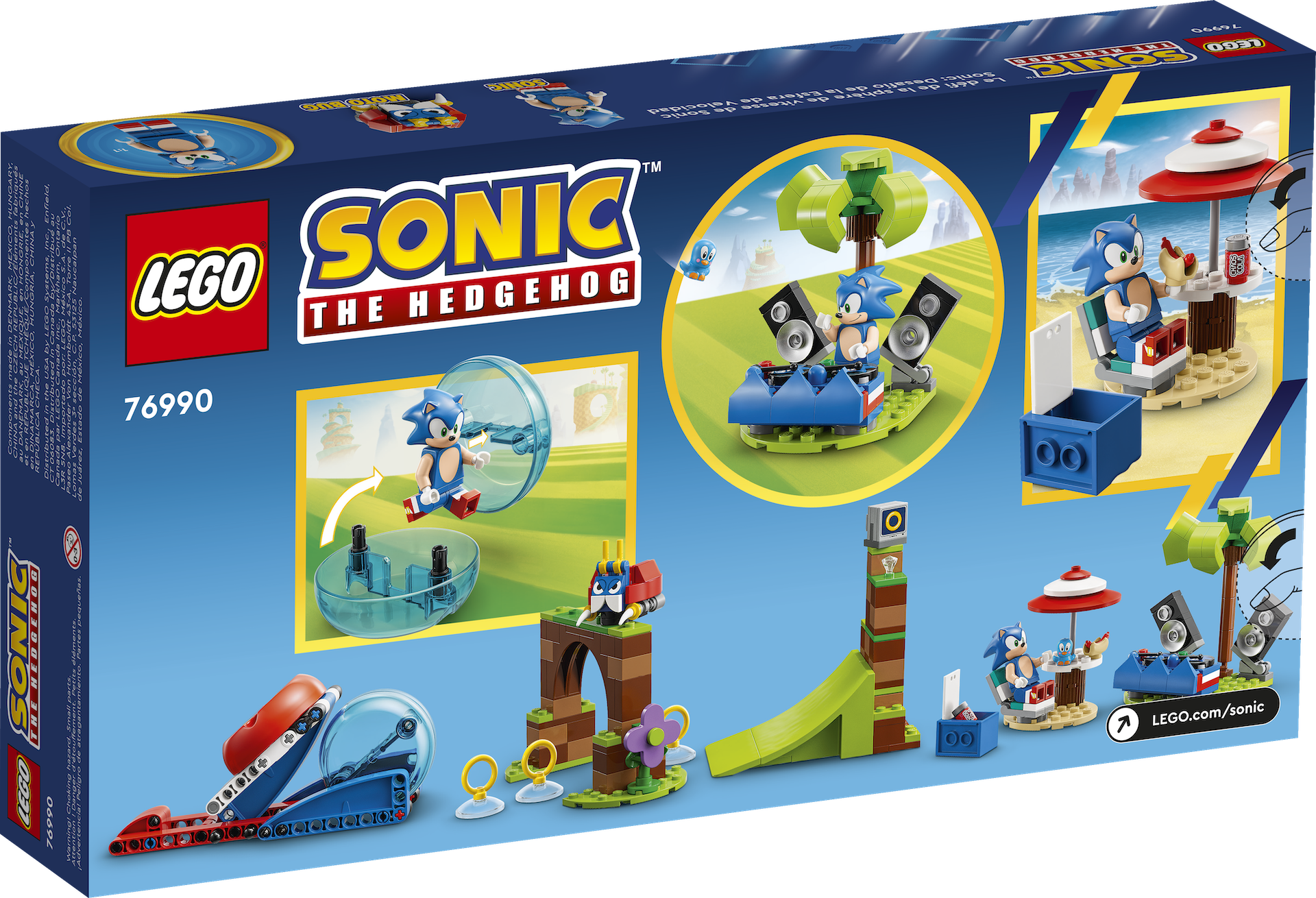 LEGO Sonic the Hedgehog 76990 Sonics Speed Sphere Challenge 2