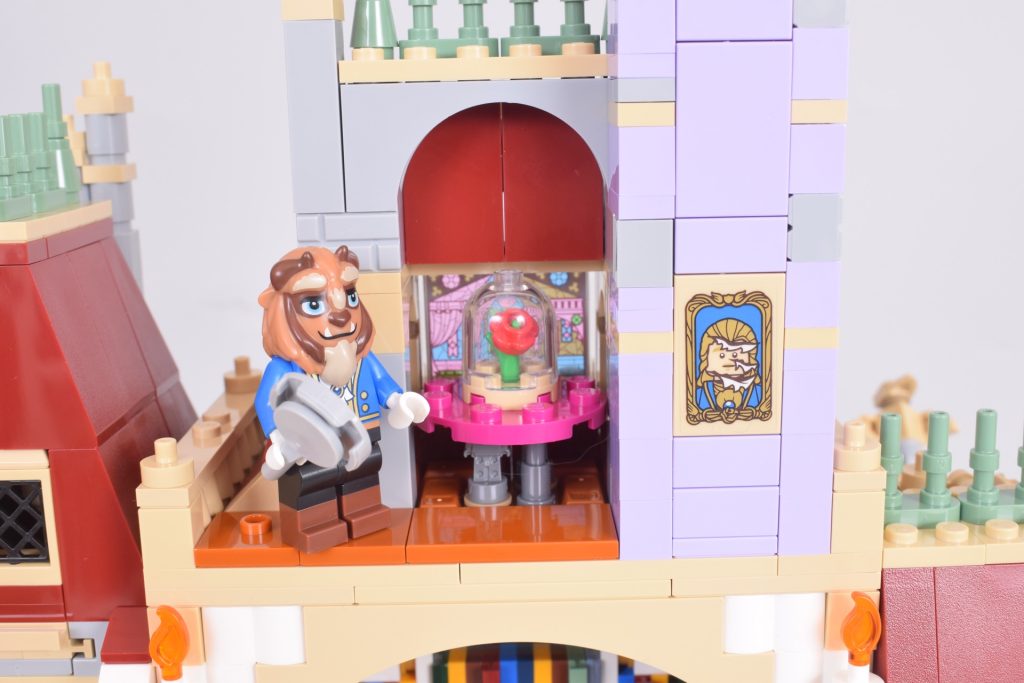 LEGO Disney 43263 Beauty and the Beast Castle review 12 1024x683