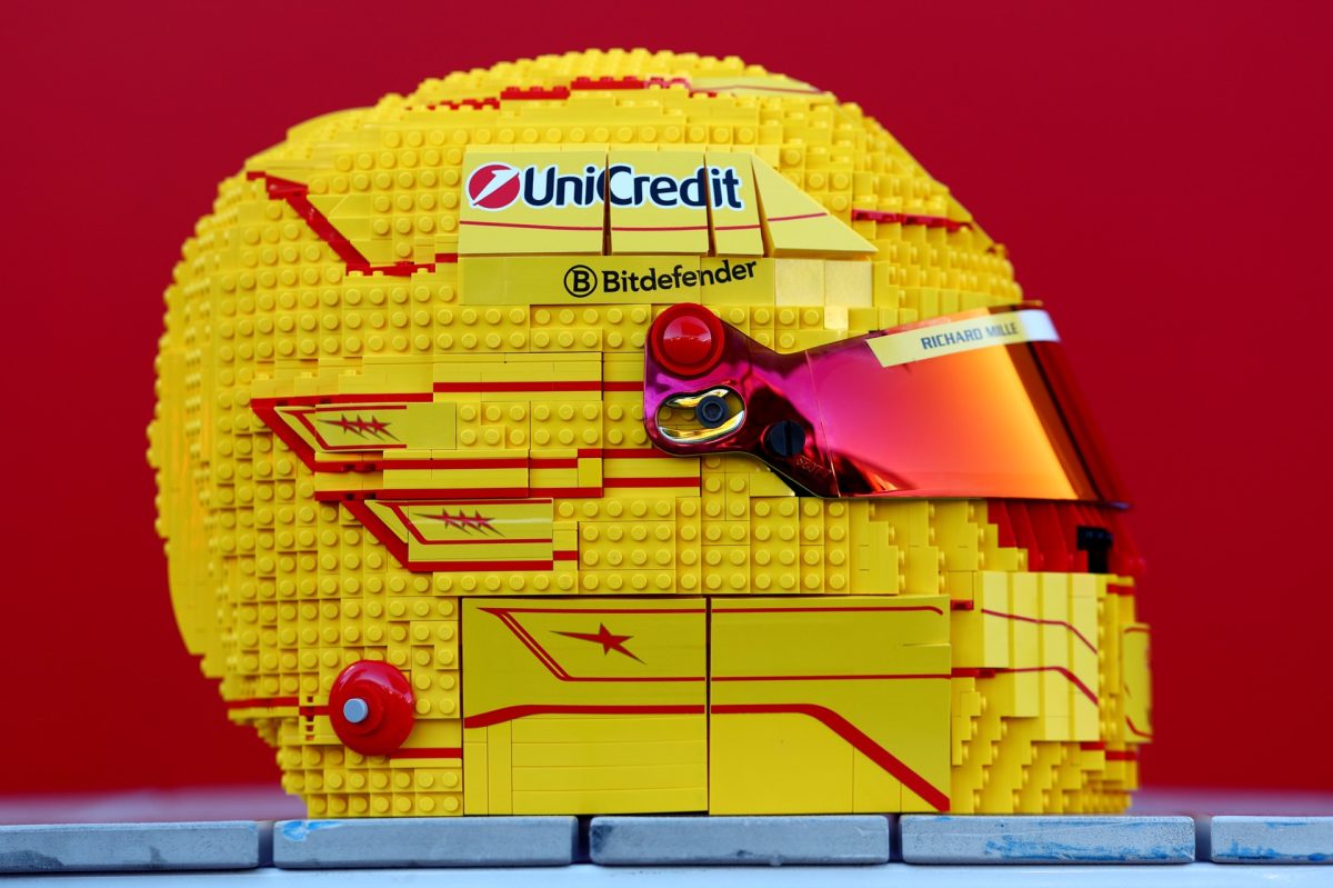 LEGO Ferrari Helmets paddock assets 2 1200x799