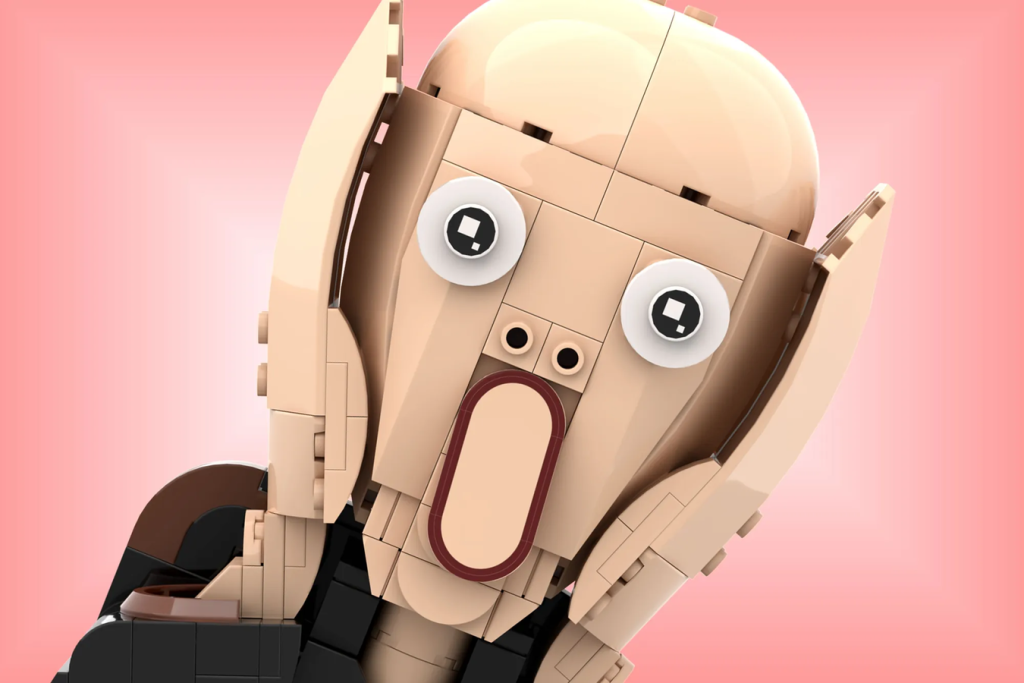 LEGO Ideas The Scream 6 1024x683