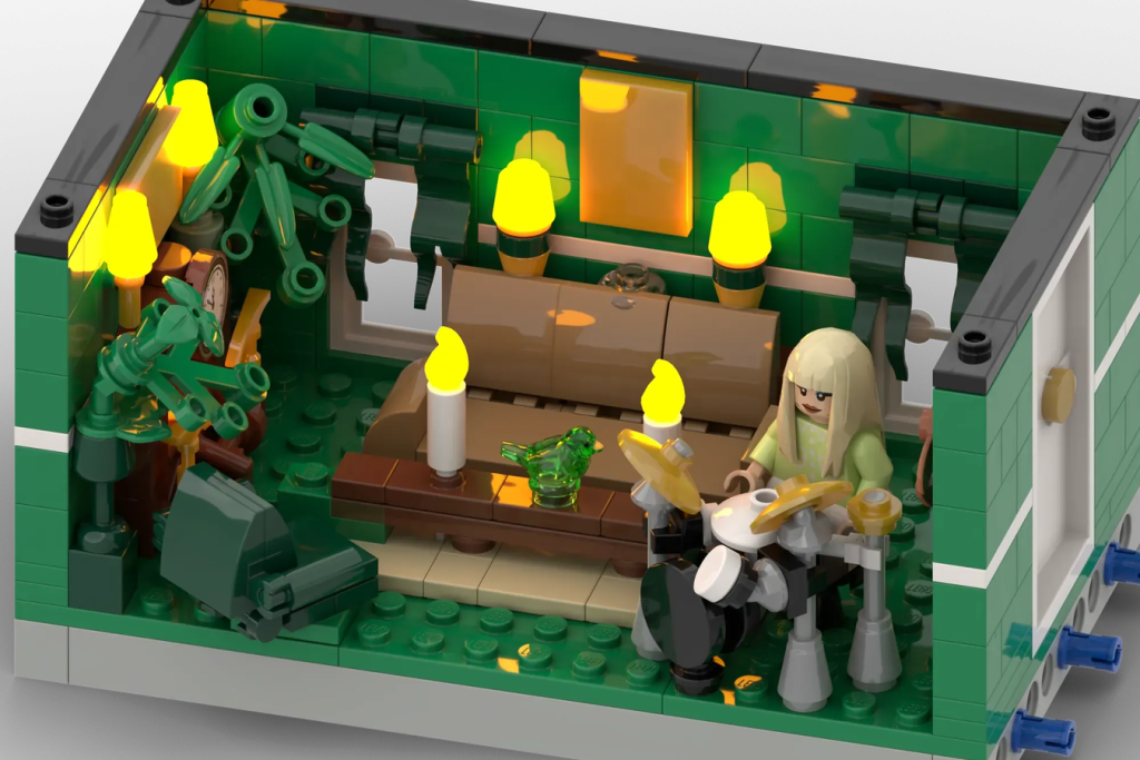 LEGO Ideas Taylor Swifts Lover House 3 1024x683