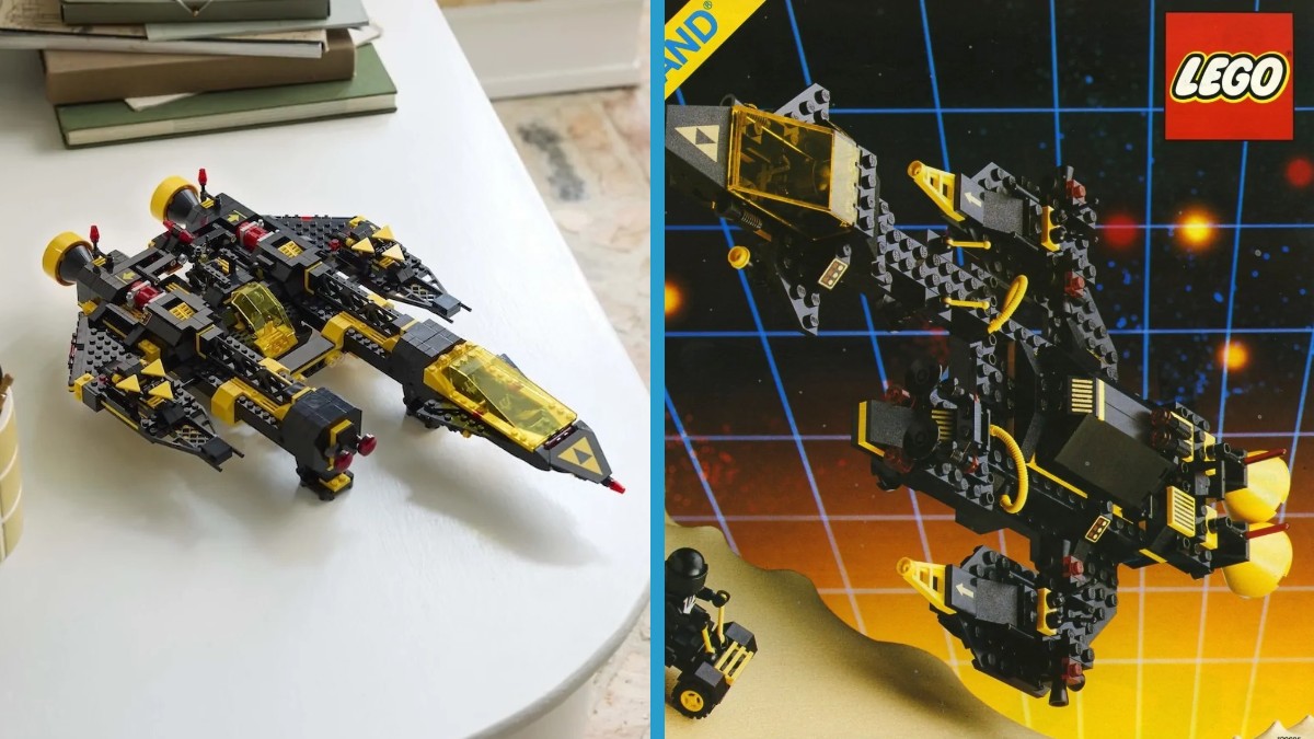 Comparing LEGO Icons Blacktron Renegade to its '80s predecessors