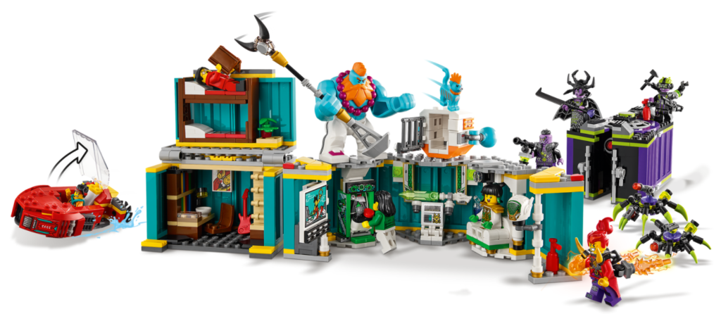 LEGO 80023 dronecopter monkie kid action shot 1
