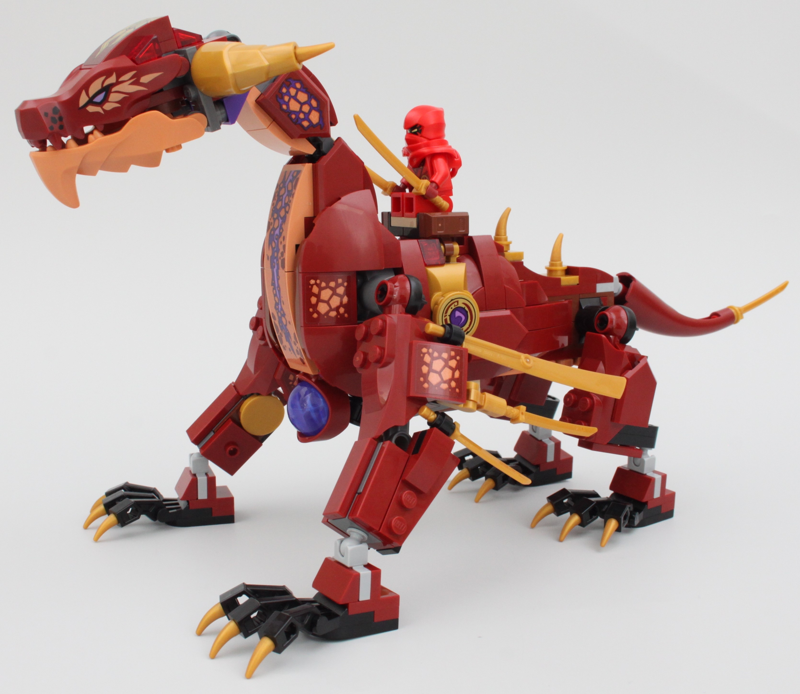 LEGO NINJAGO 71793 Heatwave Transforming Lava Dragon review 3 scaled