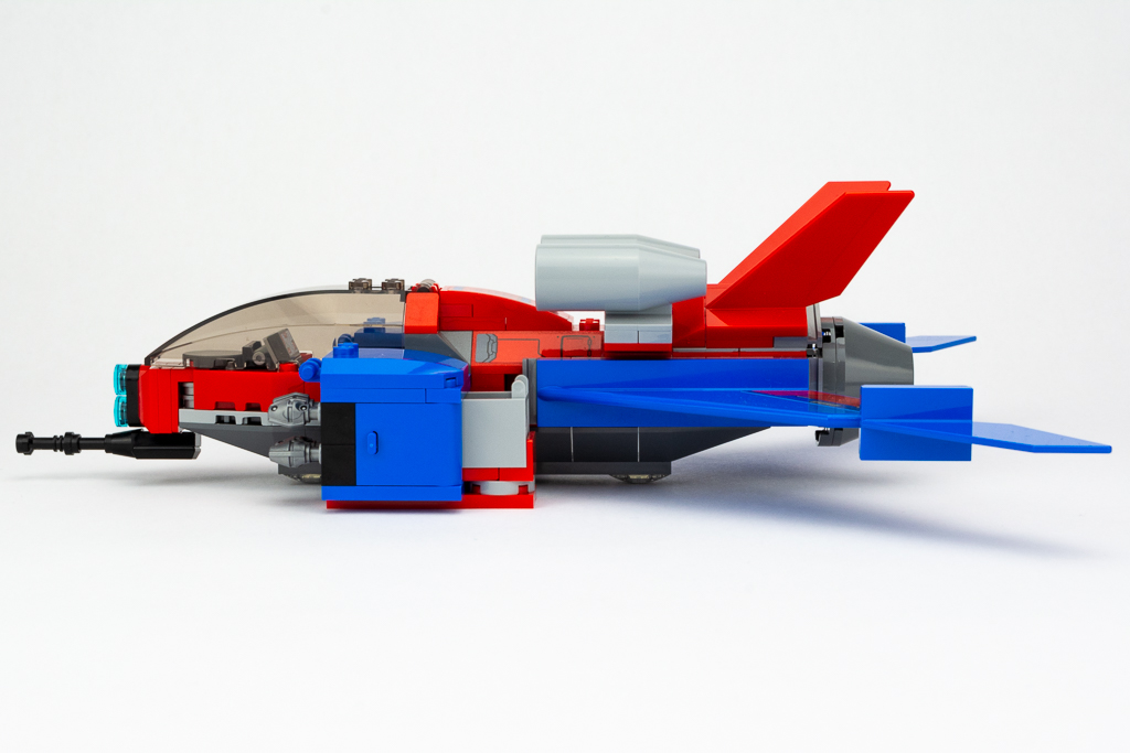 LEGO Review Spiderjet VS Venom Mech 16