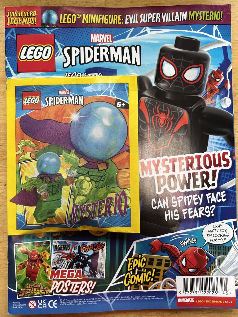LEGO Spider Man magazine Issue 9 cover 768x1024