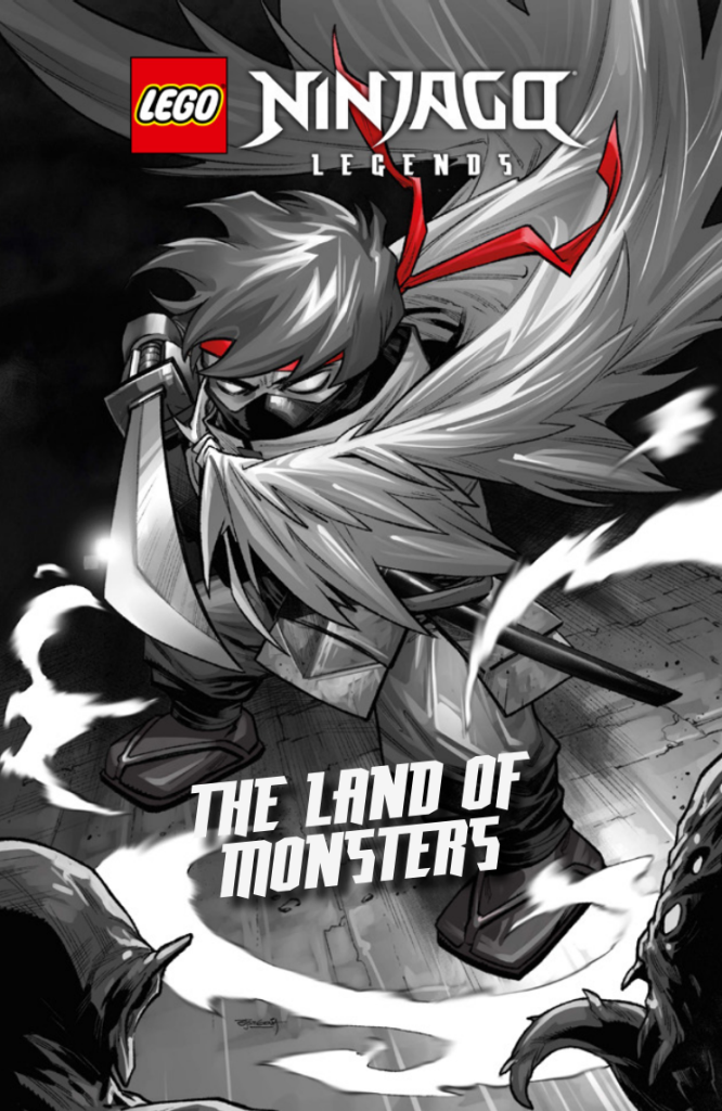 LEGO NINJAGO legends the land of monsters comic cover 666x1024