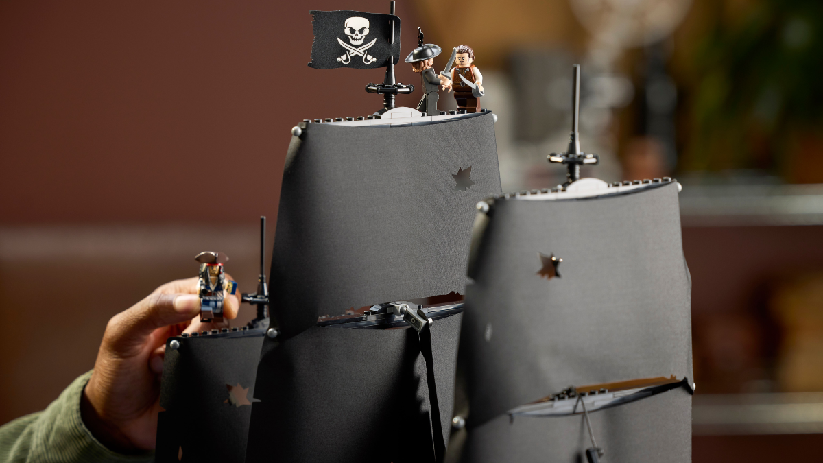 LEGO Black Pearl’s tattered sails include designer’s ‘favourite feature’