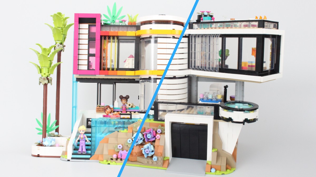 Taking the Friends out of LEGO Friends 42639 Andrea’s Modern Mansion 