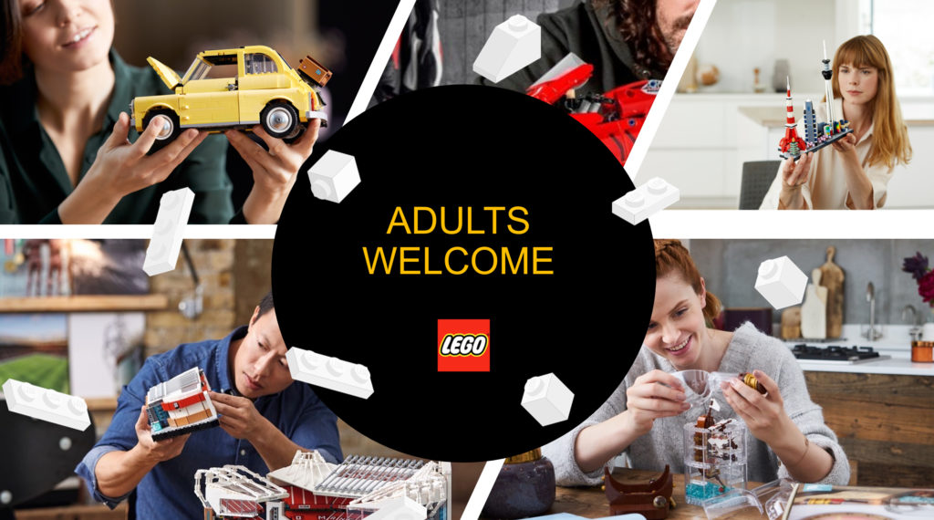 The LEGO Group declares: ‘Adults welcome’