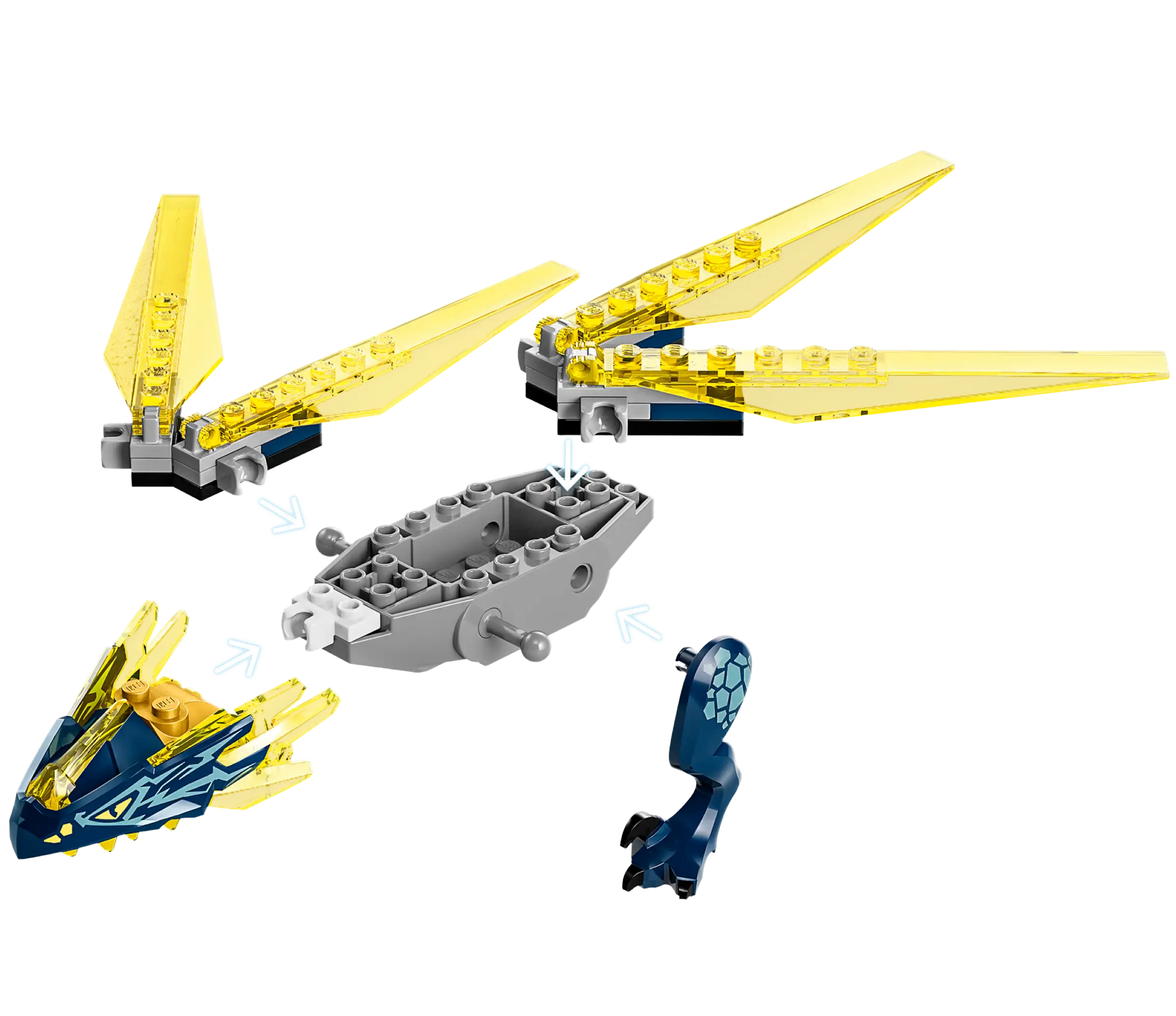 LEGO NINJAGO 71798 Nya and Arins Baby Dragon Battle 6