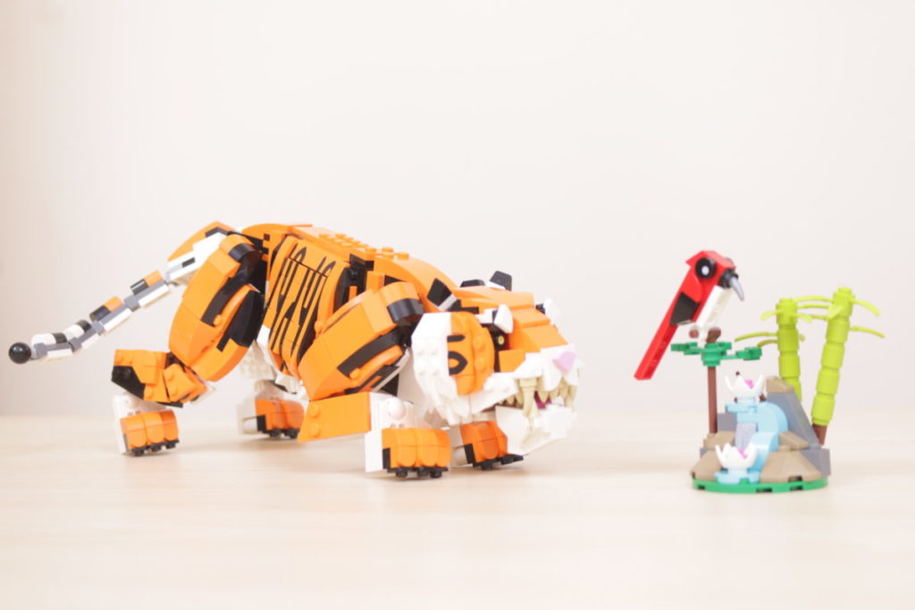 LEGO Creator 3 in 1 31129 Majestic Tiger review 7 1024x683