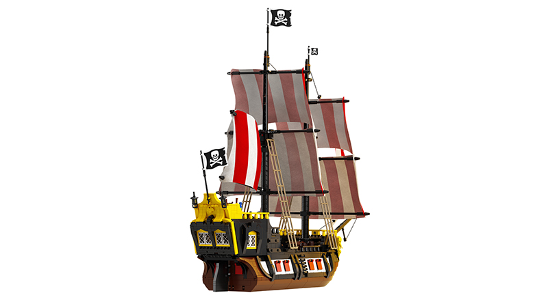 LEGO Ideas 21322 Pirates of Barracuda Bay: Designed by fans
