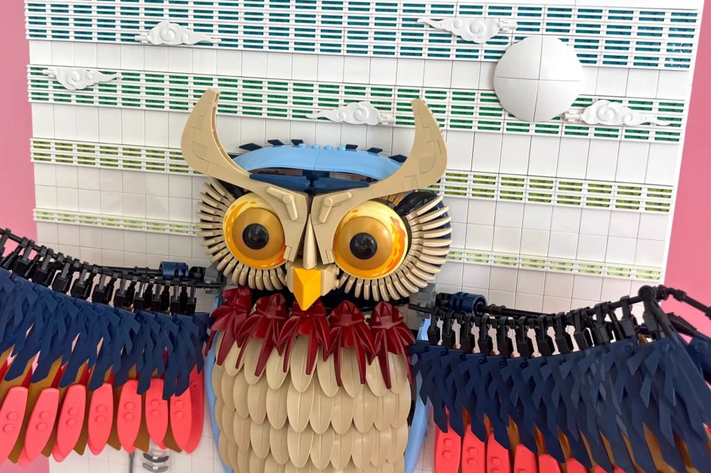 LEGO Ideas The Owl 3D Painting 3 1024x682