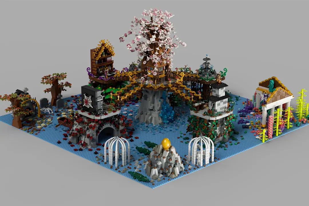 LEGO Ideas The Enchanted World of Preparation