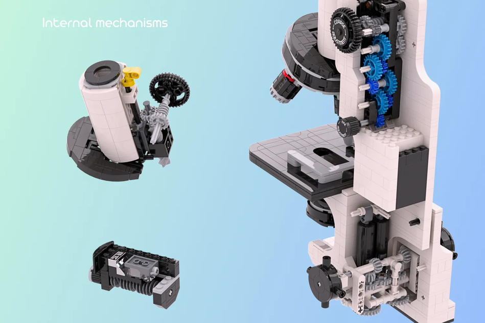 LEGO Ideas Functional Microscope 4