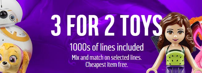 Argos 3 for 2 on LEGO is back