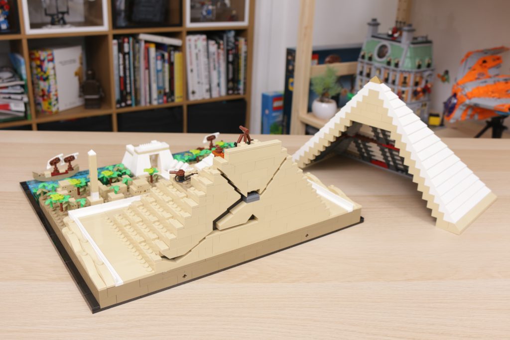 LEGO Architecture 21058 Great Pyramid of Giza review rebuild feature 15 1024x683