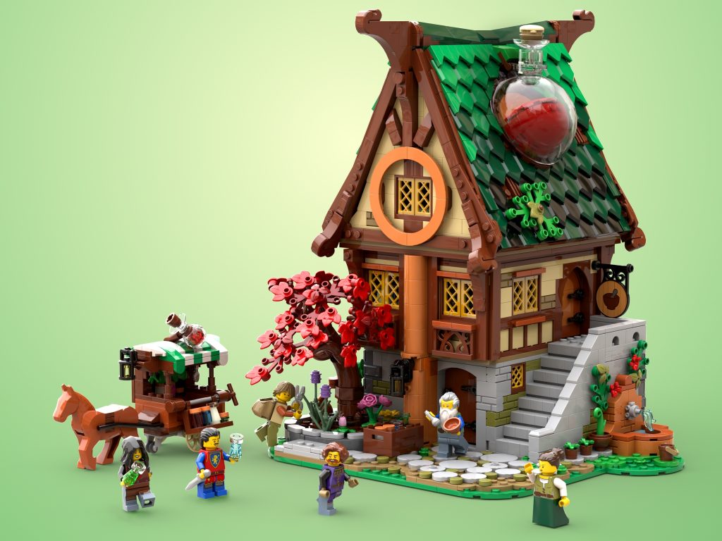 LEGO BrickLink Designer Program Series 7 Alchemists Shop 1024x768