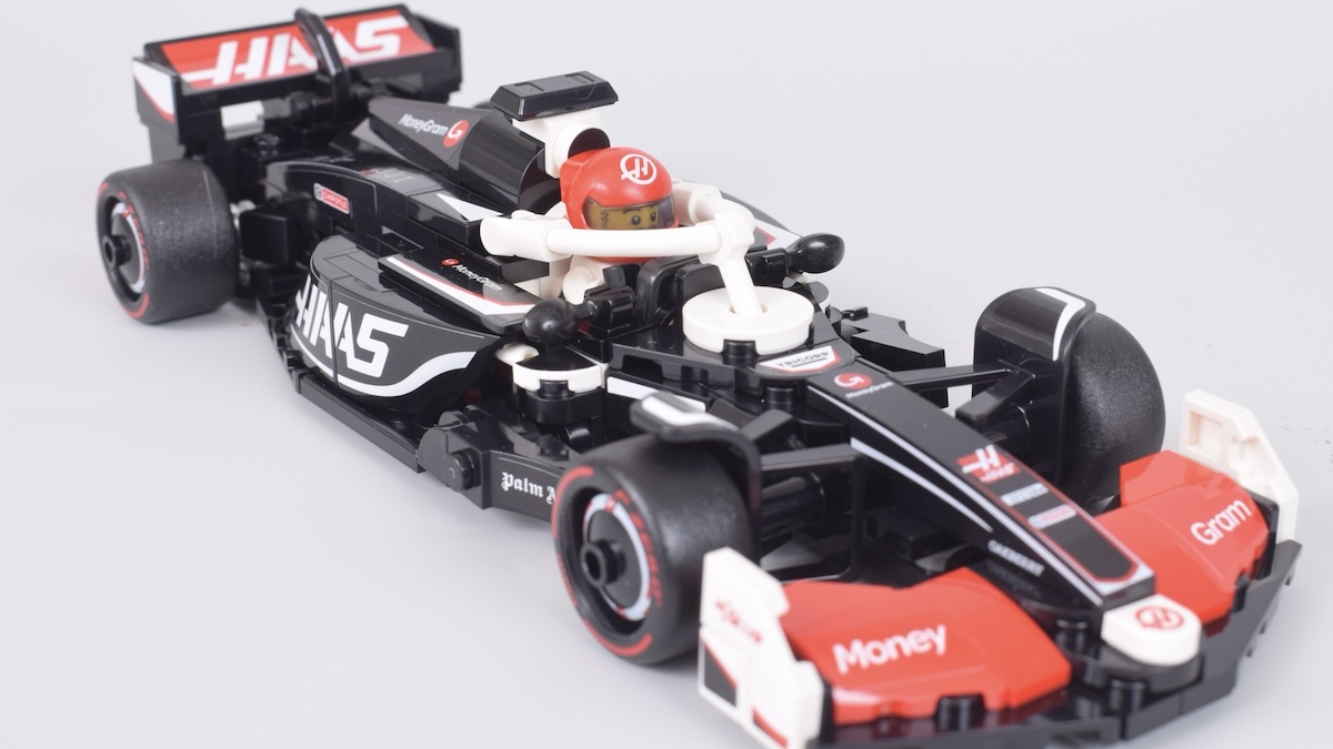 LEGO Speed Champions 77250 MoneyGram Haas F1 Team VF-24 review