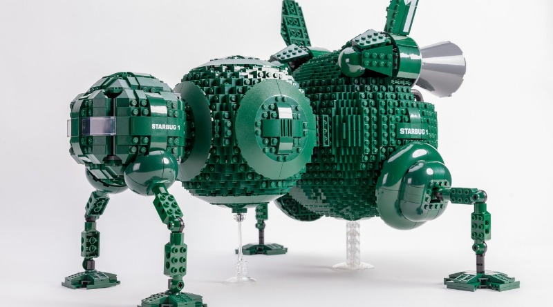 Red Dwarf Starbug achieves support on LEGO Ideas