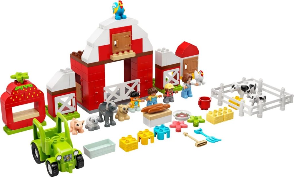 10952 Barn Tractor Farm Animal Care DUPLO 1024x618