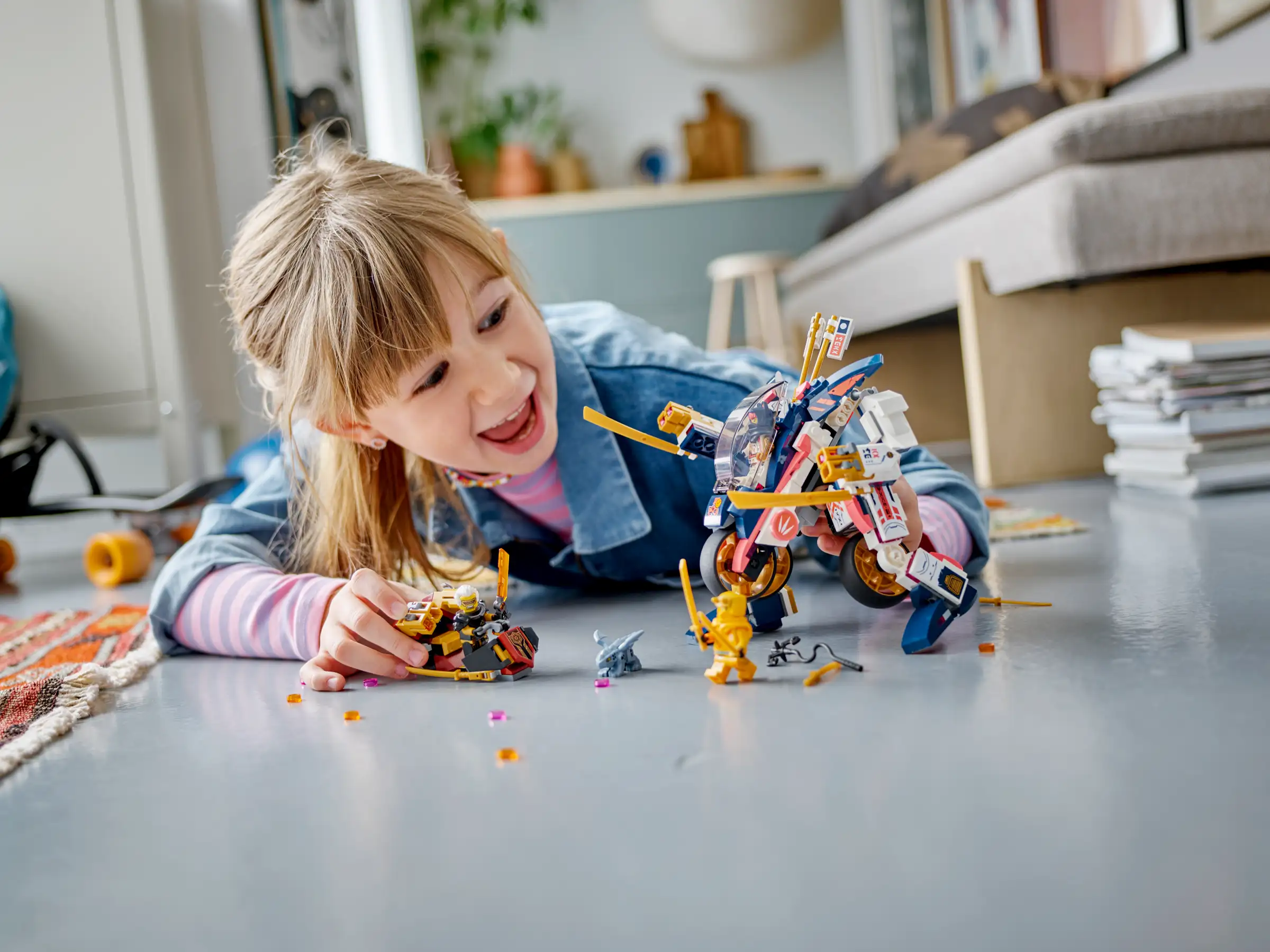 LEGO NINJAGO 71792 Soras Transforming Mech Bike Racer 9