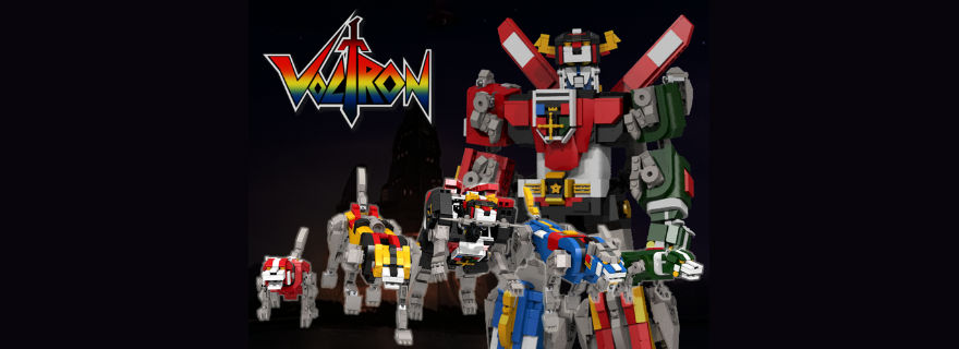 Voltron races to 10k on LEGO Ideas