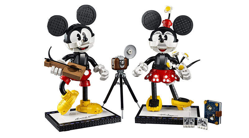 LEGO Disney 43179 Mickey Mouse and Minnie Mouse Buildable Characters – full details