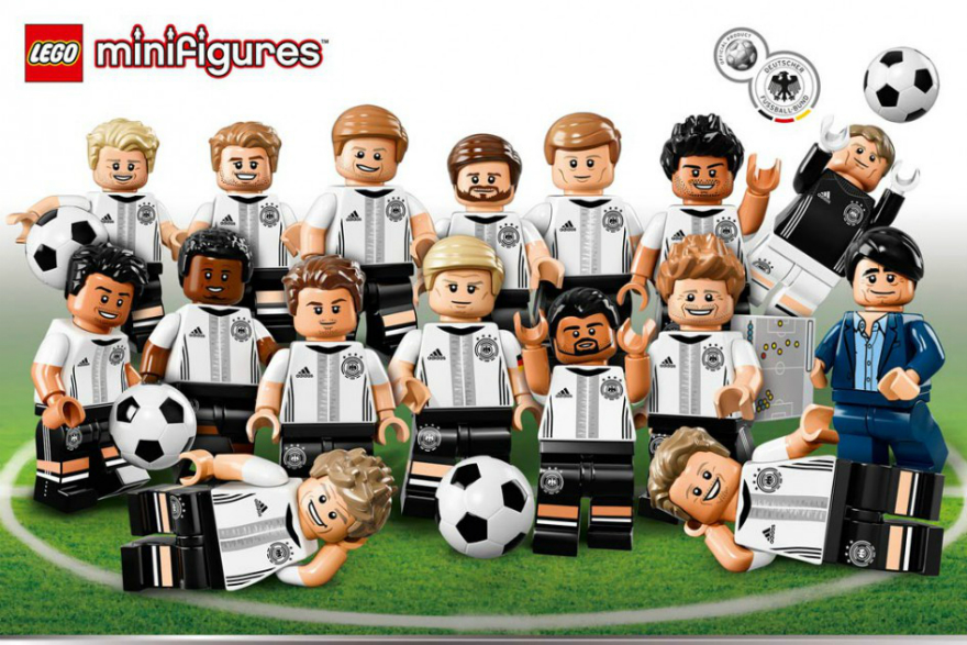 71014 LEGO DFB Series in all European Brand Stores.