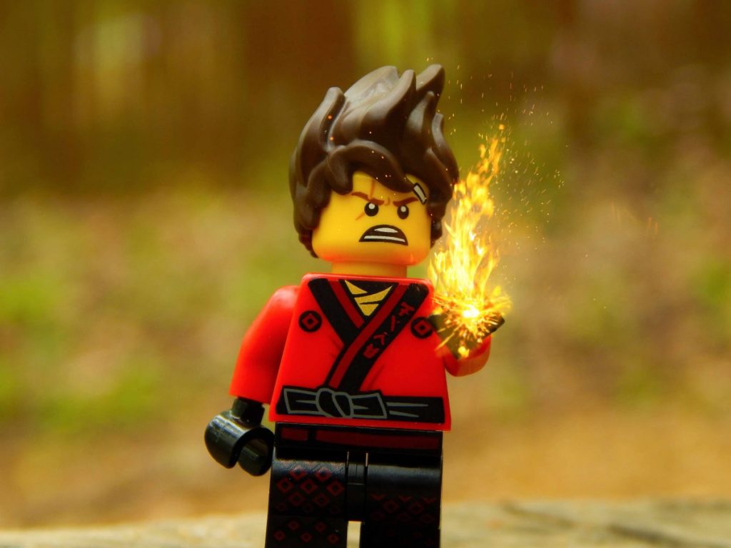 Brick Pic of the Day: Kai's elemental power