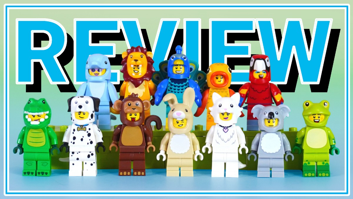 LEGO 71051 Series 28 Animals minifigures unboxing and review