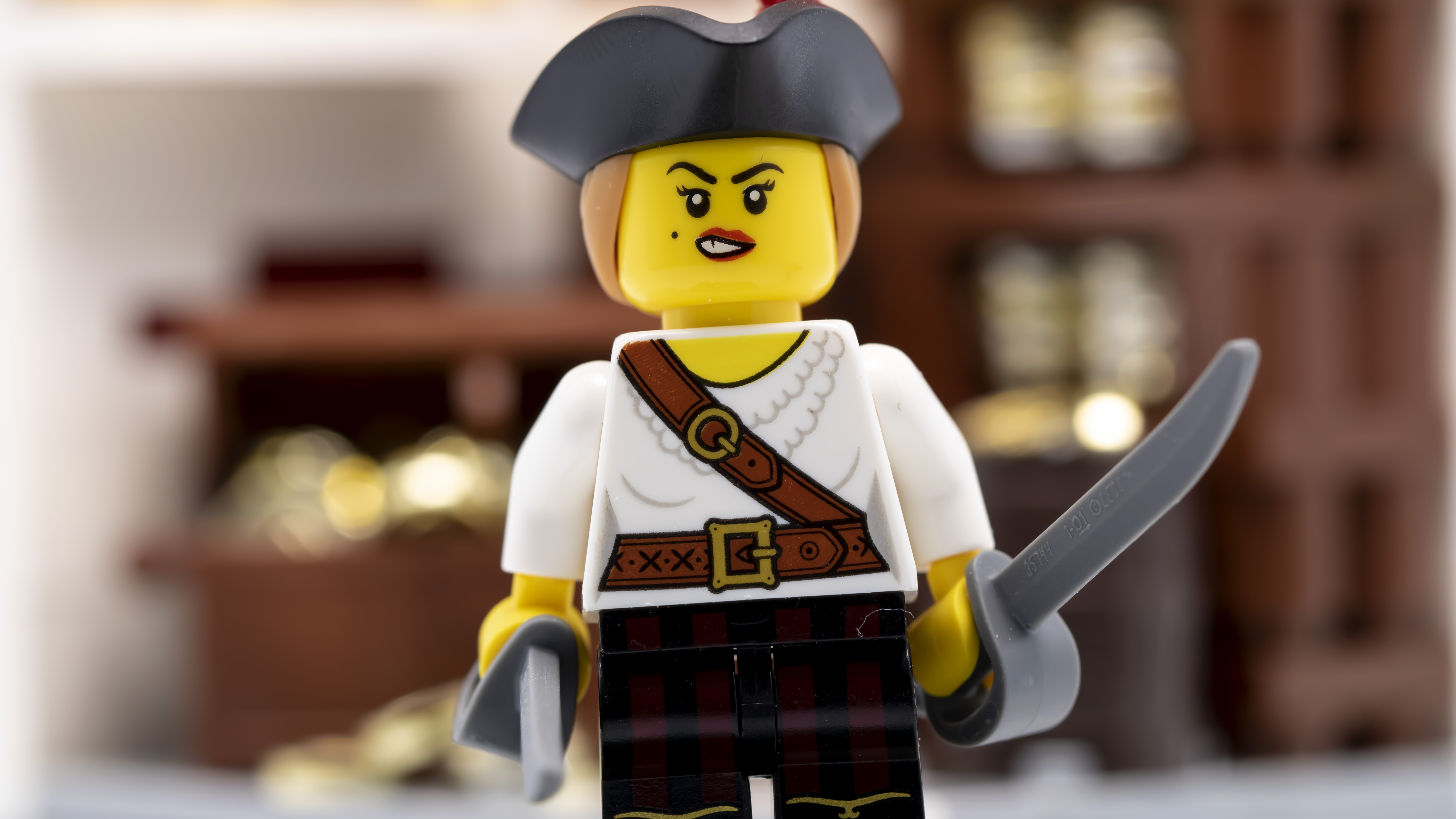 LEGO Collectible Minifigures Series 20 vignettes: Pirate Girl