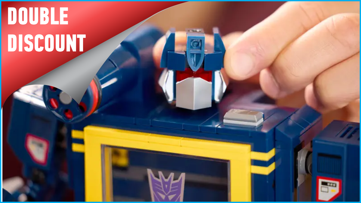 Score double discounts on LEGO at Amazon with just one click