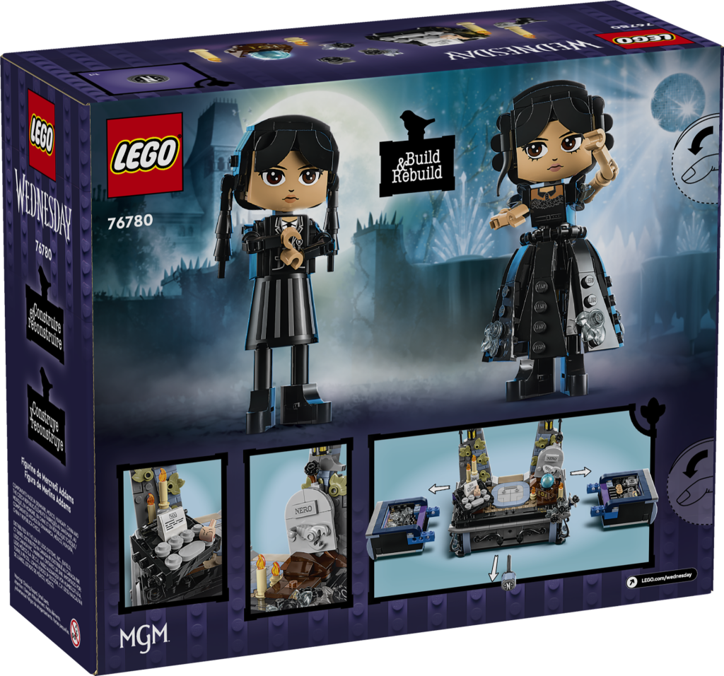 LEGO Wednesday 76780 Wednesday Addams Figure 10 1024x956