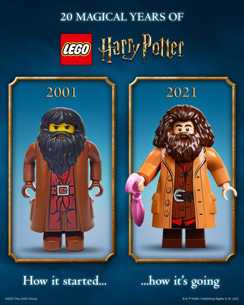 LEGO Harry Potter minifigure comparison 5