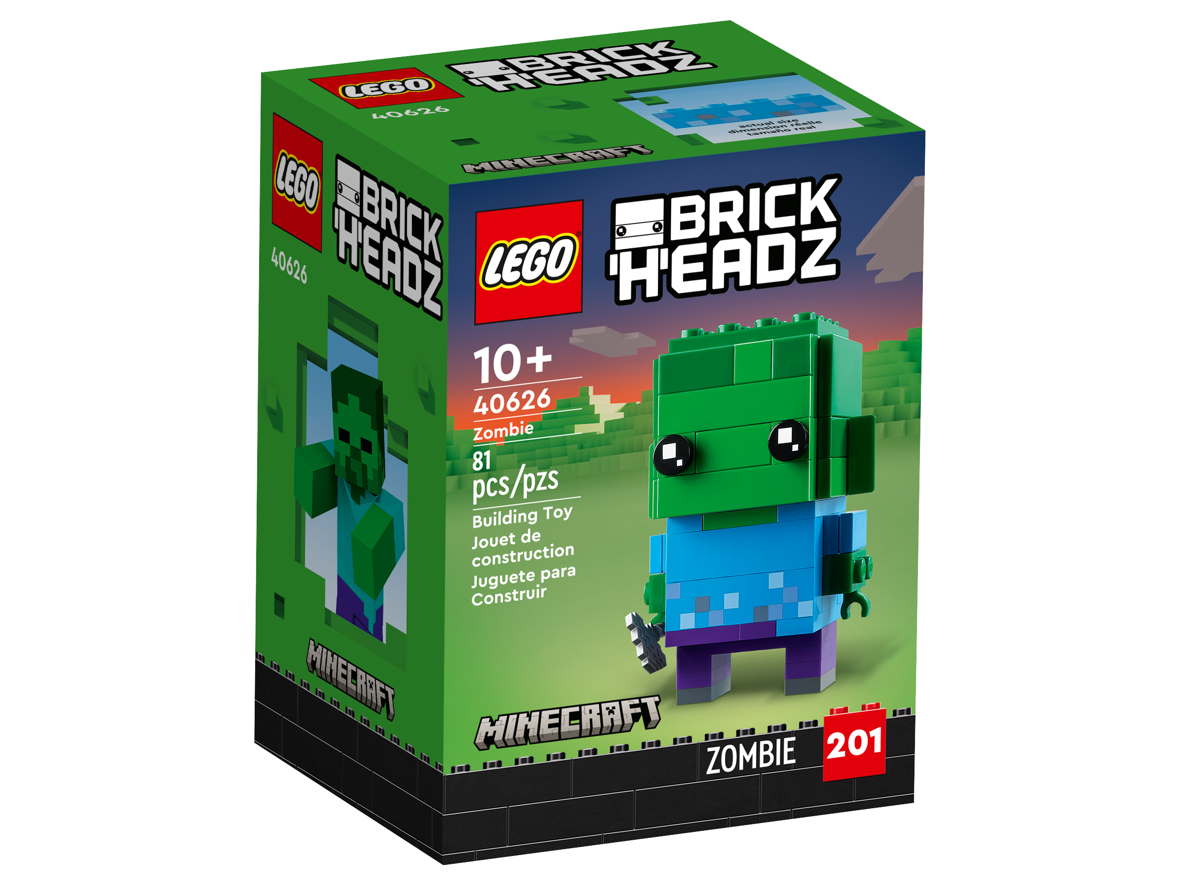 LEGO BrickHeadz Minecraft 40626 Zombie 1